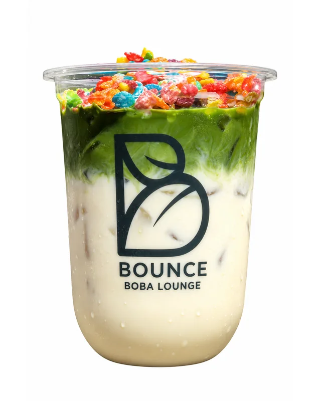 Cereal Milk Matcha Latte - Bounce Boba Lounge