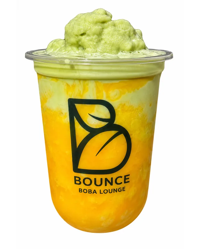 Mango Matcha - Bounce Boba Lounge