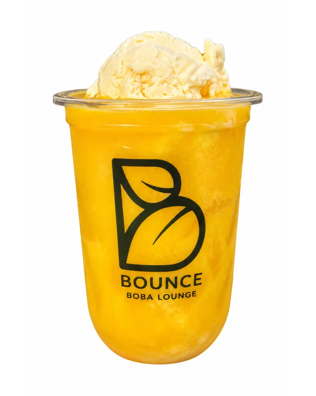 Sunshine Mango Float - Bounce Boba Lounge